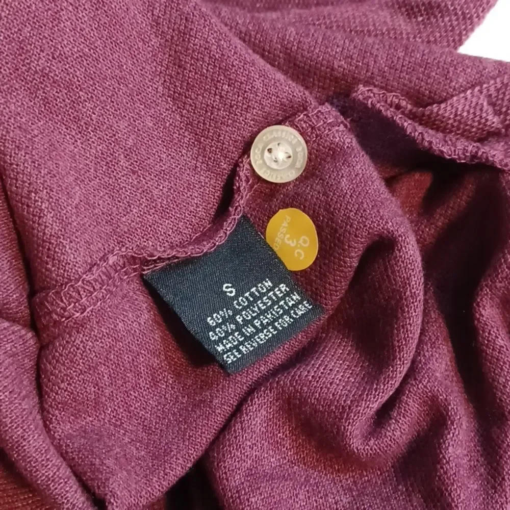 Boca Classic Men's Polo‎ Burgundy Shirt S NWT